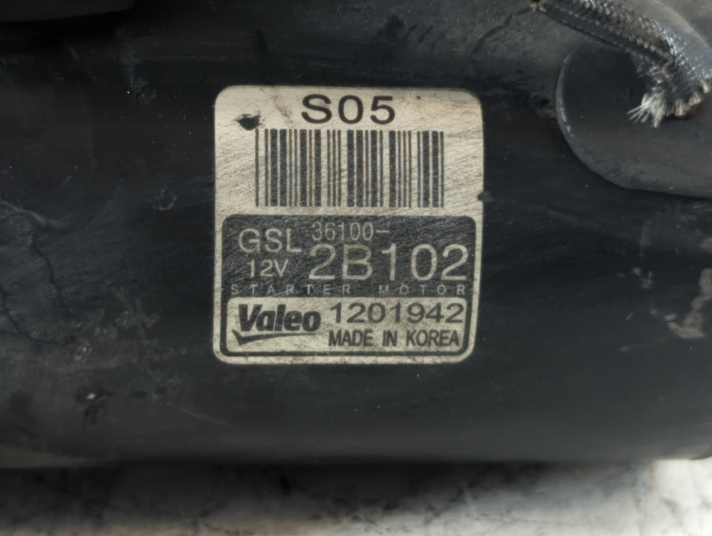 2012-2017 Hyundai Accent Car Starter Motor Solenoid OEM P/N:361002B102 Fits Fits 2012 2013 2014 2015 2016 2017 OEM Used Auto