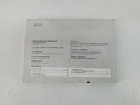 2013 Hyundai Accent Owners Manual Book Guide P/N:D1RO-EU35H OEM Used Auto Parts - Oemusedautoparts1.com