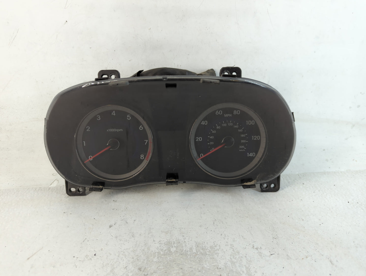 2012-2014 Hyundai Accent Instrument Cluster Speedometer Gauges P/N:94001-1R010 Fits Fits 2012 2013 2014 OEM Used Auto Parts 