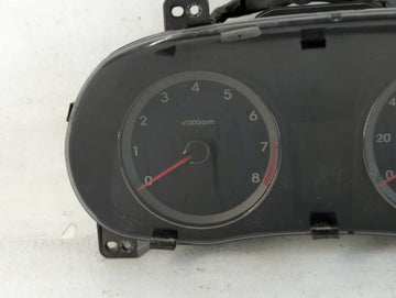 2012-2014 Hyundai Accent Instrument Cluster Speedometer Gauges P/N:94001-1R010 Fits Fits 2012 2013 2014 OEM Used Auto Parts