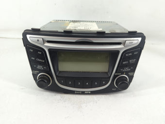 compare product 2012-2014 Hyundai Accent Radio AM FM Cd Player Receiver Replacement P/N:96170-1R1004X Fits Fits 2012 2013 2014 OEM Used Auto Parts