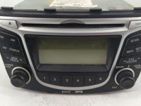 2012-2014 Hyundai Accent Radio AM FM Cd Player Receiver Replacement P/N:96170-1R1004X Fits Fits 2012 2013 2014 OEM Used Auto