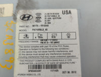 2012-2014 Hyundai Accent Radio AM FM Cd Player Receiver Replacement P/N:96170-1R1004X Fits Fits 2012 2013 2014 OEM Used Auto