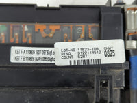 2012-2013 Hyundai Accent Fusebox Fuse Box Panel Relay Module P/N:91221-1R712 Fits Fits 2012 2013 OEM Used Auto Parts - Oemus