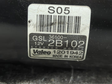 2012-2017 Hyundai Accent Car Starter Motor Solenoid OEM P/N:1201942 36100-2B102 Fits Fits 2012 2013 2014 2015 2016 2017 OEM Used Auto Parts