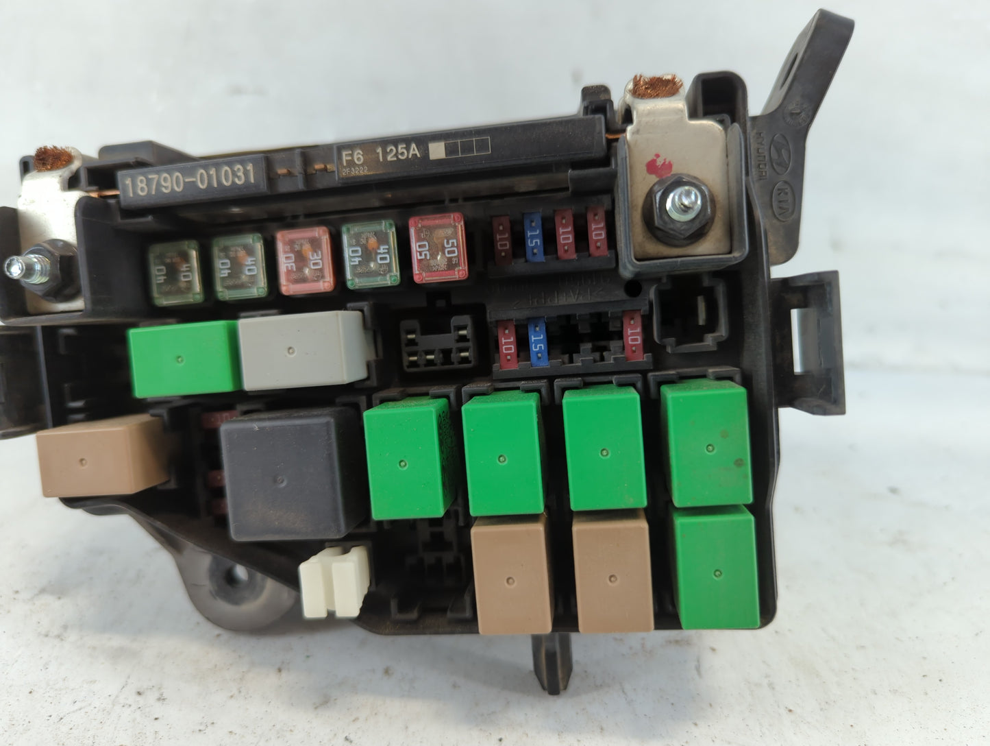 2012-2013 Hyundai Accent Fusebox Fuse Box Panel Relay Module P/N:91221-1R713 Fits Fits 2012 2013 OEM Used Auto Parts - Oemus
