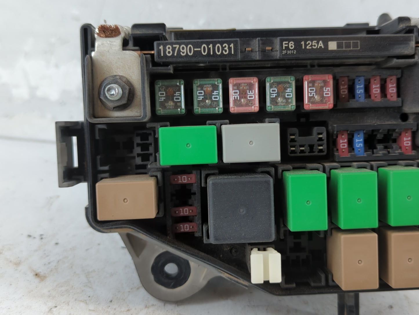 2013-2014 Hyundai Accent Fusebox Fuse Box Panel Relay Module P/N:912211R474 Fits Fits 2013 2014 OEM Used Auto Parts - Oemuse