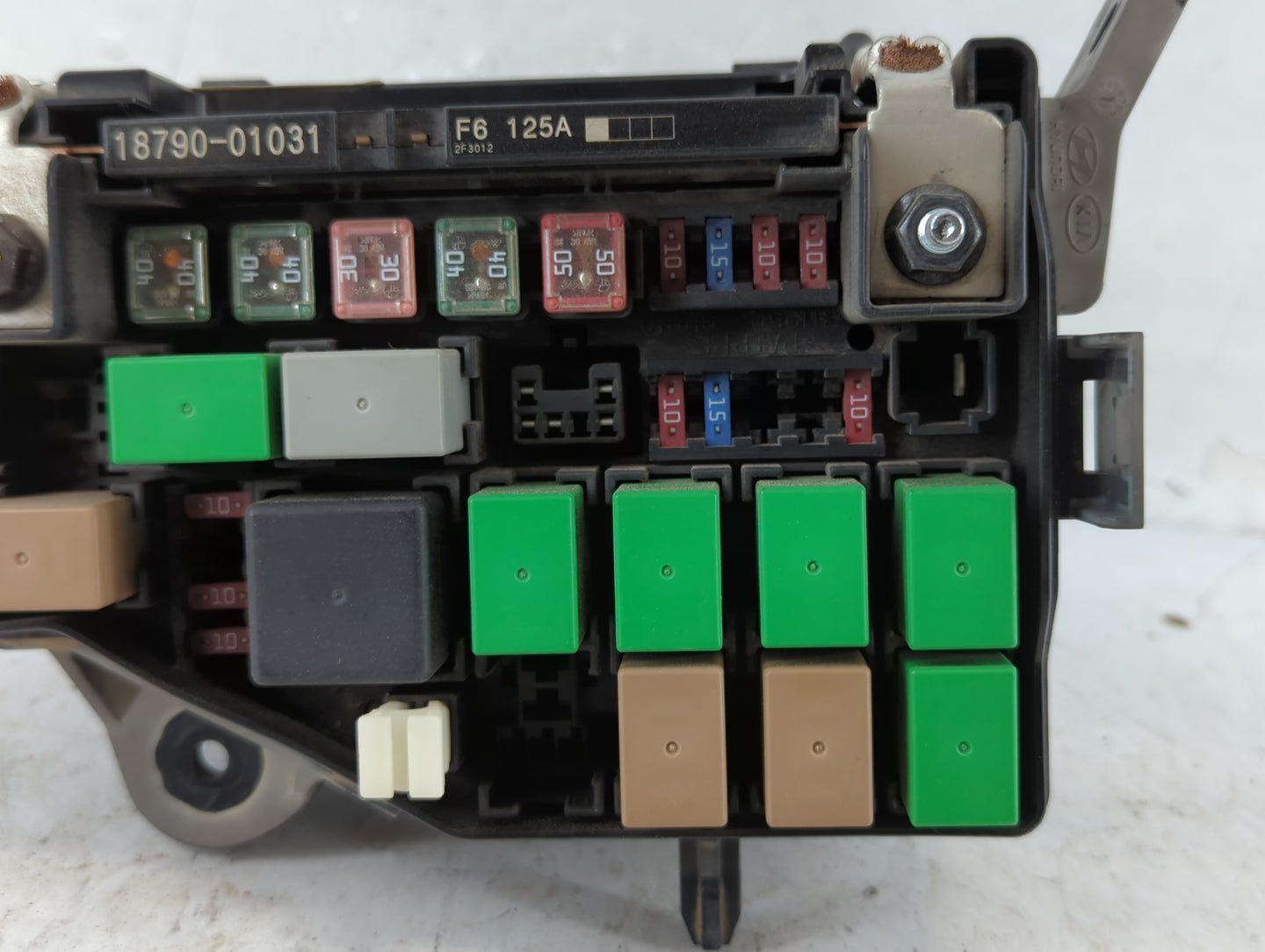 2013-2014 Hyundai Accent Fusebox Fuse Box Panel Relay Module P/N:912211R474 Fits Fits 2013 2014 OEM Used Auto Parts - Oemuse