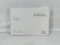 2013 Hyundai Azera Owners Manual Book Guide P/N:A3V0-EU27A OEM Used Auto Parts - Oemusedautoparts1.com