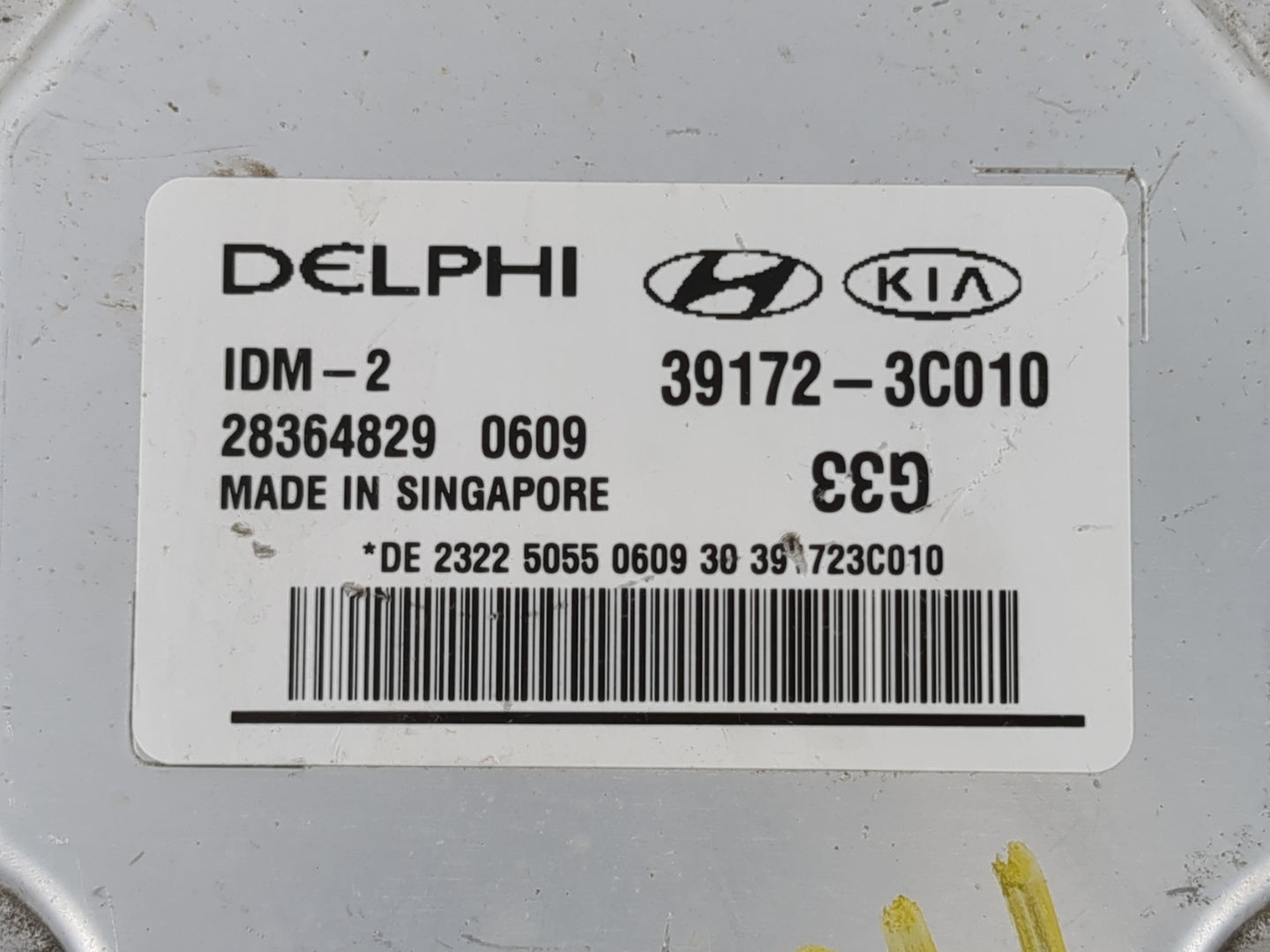2012-2017 Hyundai Azera PCM Engine Control Computer ECU ECM PCU OEM P/N:39172-3C010 Fits Fits 2012 2013 2014 2015 2016 2017 