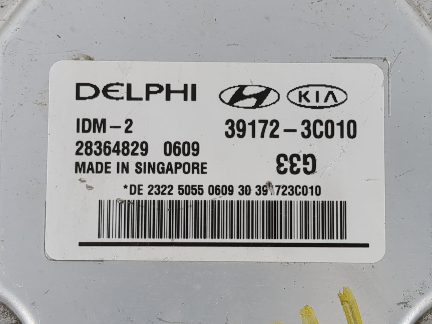 2012-2017 Hyundai Azera PCM Engine Control Computer ECU ECM PCU OEM P/N:39172-3C010 Fits Fits 2012 2013 2014 2015 2016 2017 