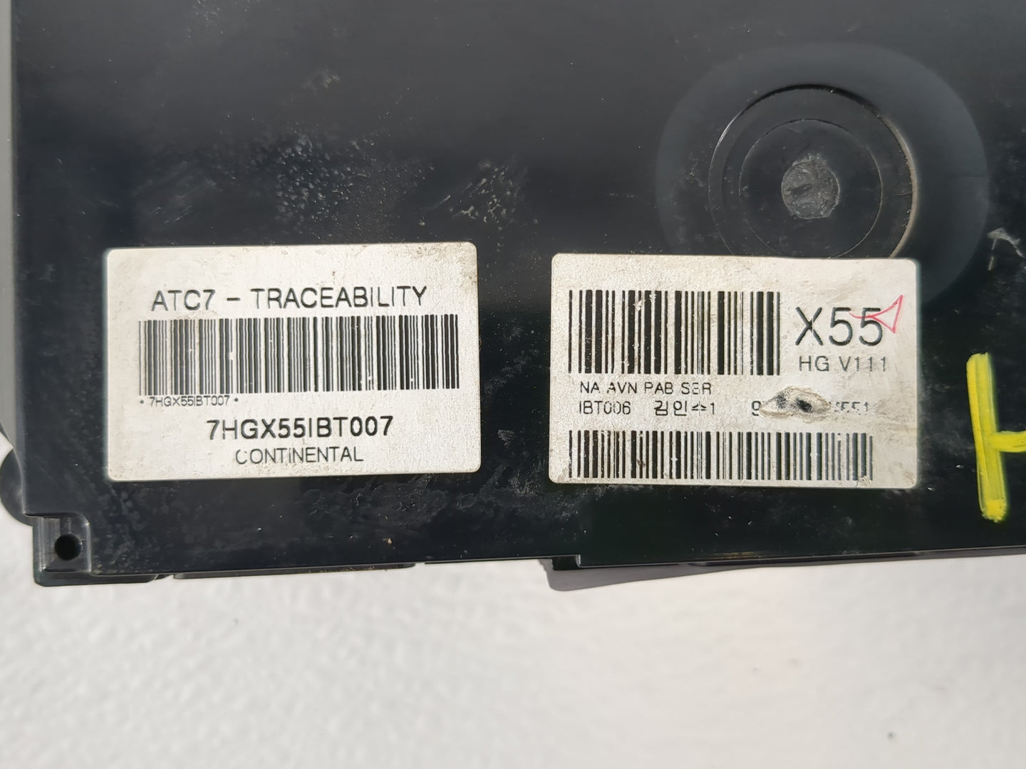 2012-2013 Hyundai Azera Climate Control Module Temperature AC/Heater Replacement P/N:97250-3V551 Fits Fits 2012 2013 OEM Use