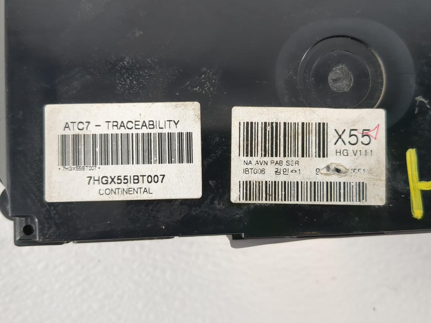 2012-2013 Hyundai Azera Climate Control Module Temperature AC/Heater Replacement P/N:97250-3V551 Fits Fits 2012 2013 OEM Use