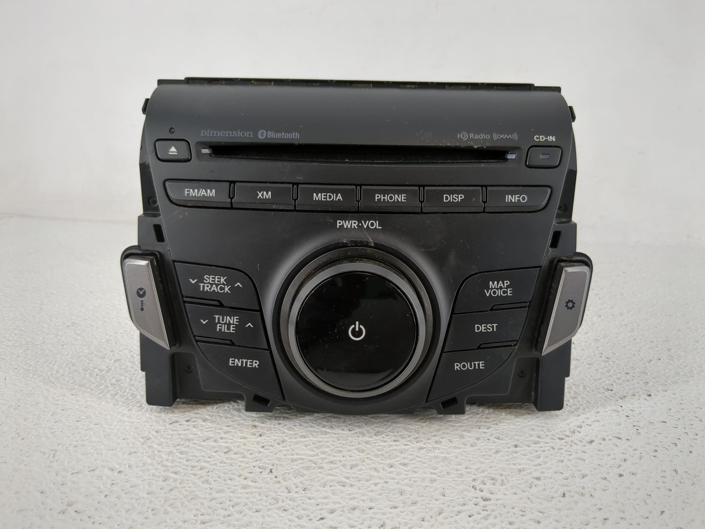 2012-2013 Hyundai Azera Radio AM FM Cd Player Receiver Replacement P/N:96560-3V4514X Fits Fits 2012 2013 OEM Used Auto Parts