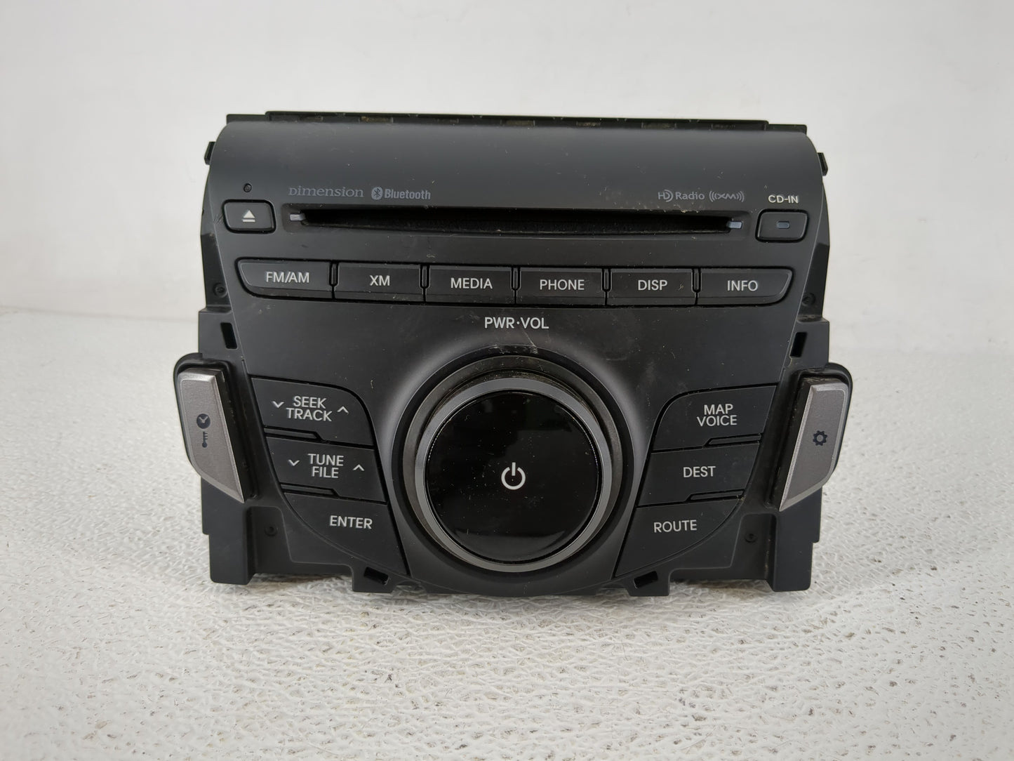 2012-2013 Hyundai Azera Radio AM FM Cd Player Receiver Replacement P/N:96560-3V4514X Fits Fits 2012 2013 OEM Used Auto Parts