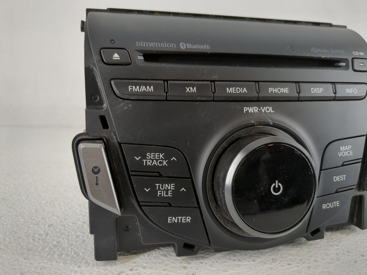2012-2013 Hyundai Azera Radio AM FM Cd Player Receiver Replacement P/N:96560-3V4514X Fits Fits 2012 2013 OEM Used Auto Parts