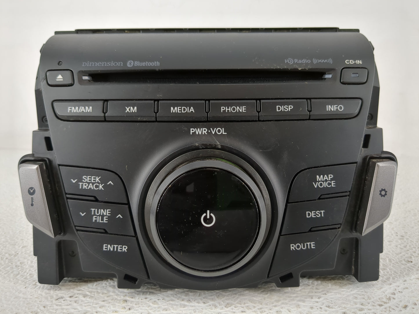 2012-2013 Hyundai Azera Radio AM FM Cd Player Receiver Replacement P/N:96560-3V4514X Fits Fits 2012 2013 OEM Used Auto Parts