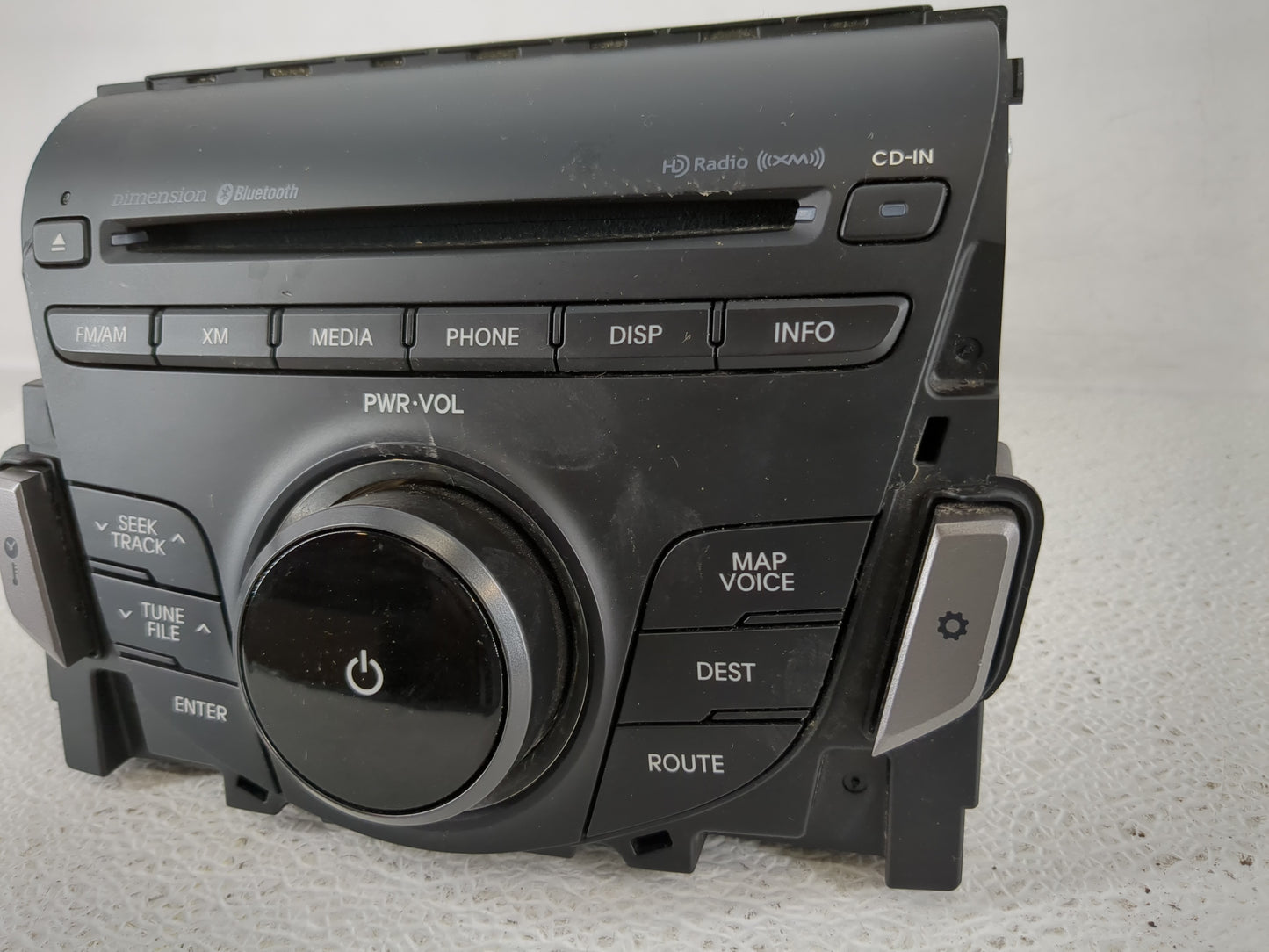 2012-2013 Hyundai Azera Radio AM FM Cd Player Receiver Replacement P/N:96560-3V4514X Fits Fits 2012 2013 OEM Used Auto Parts
