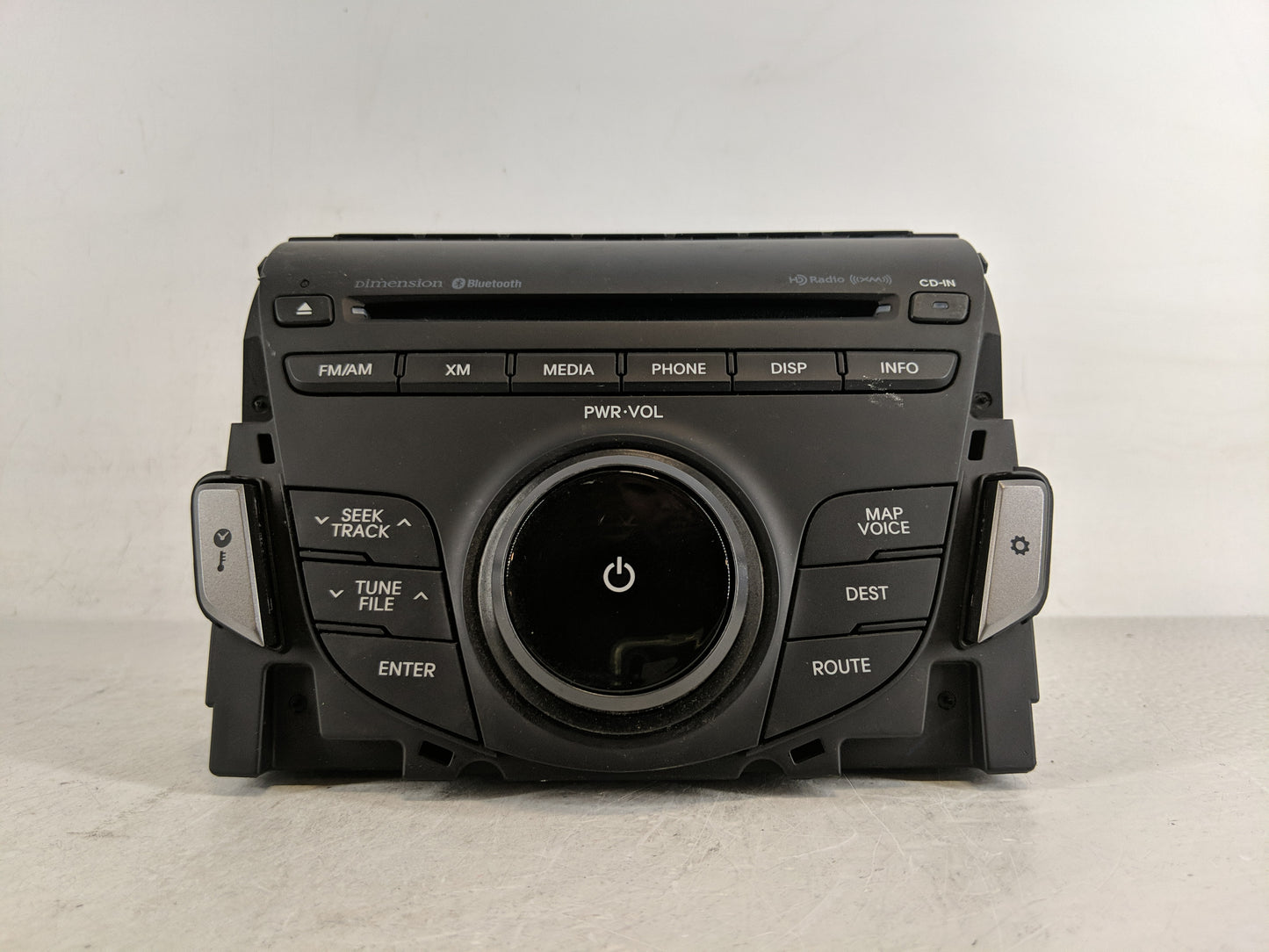 2012-2013 Hyundai Azera Radio AM FM Cd Player Receiver Replacement P/N:96560-3V4514X Fits Fits 2012 2013 OEM Used Auto Parts