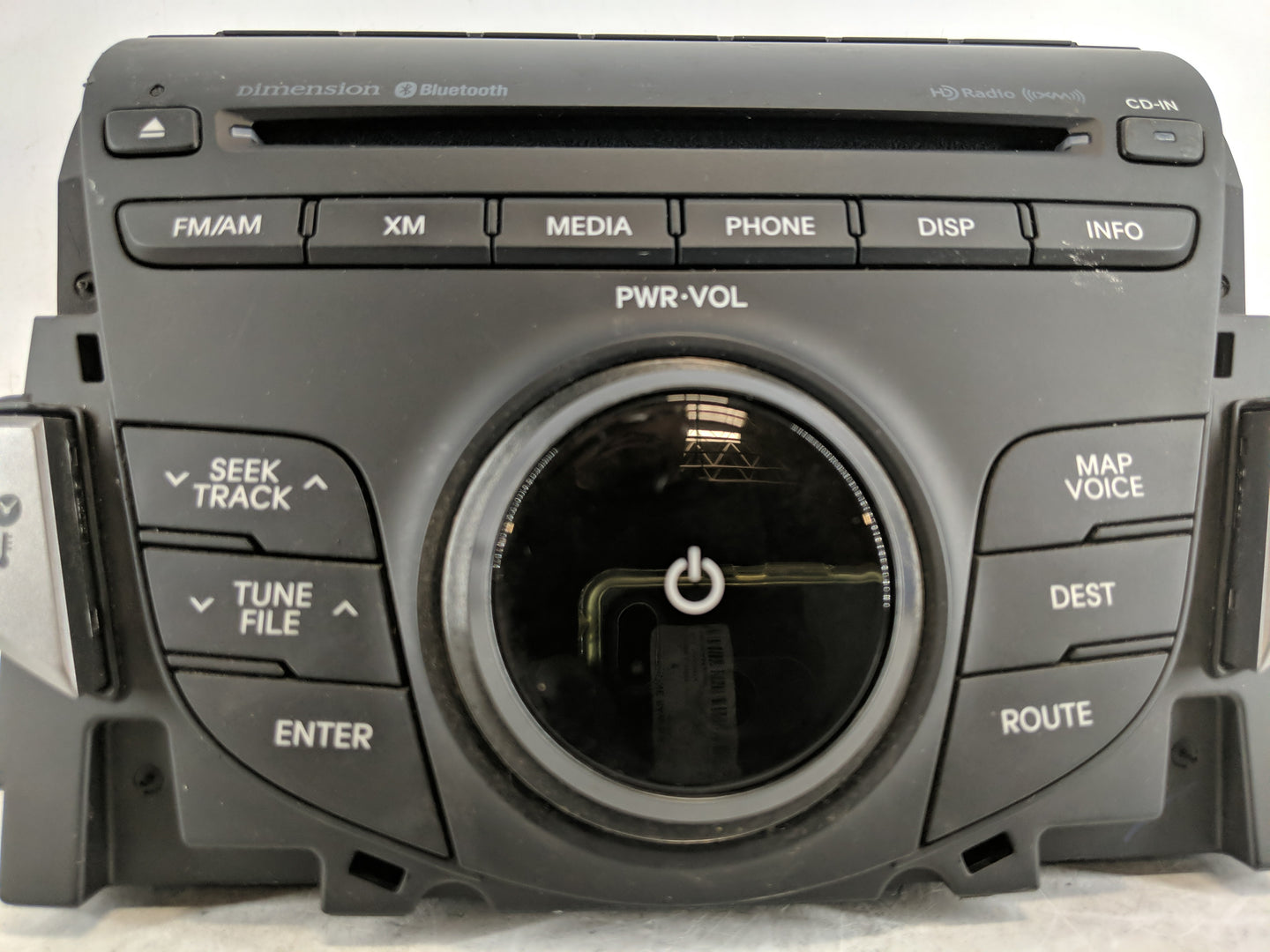 2012-2013 Hyundai Azera Radio AM FM Cd Player Receiver Replacement P/N:96560-3V4514X Fits Fits 2012 2013 OEM Used Auto Parts