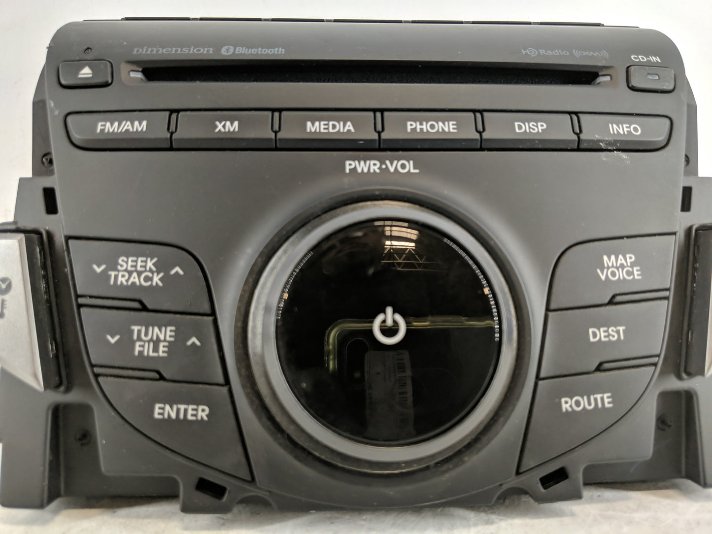 2012-2013 Hyundai Azera Radio AM FM Cd Player Receiver Replacement P/N:96560-3V4514X Fits Fits 2012 2013 OEM Used Auto Parts