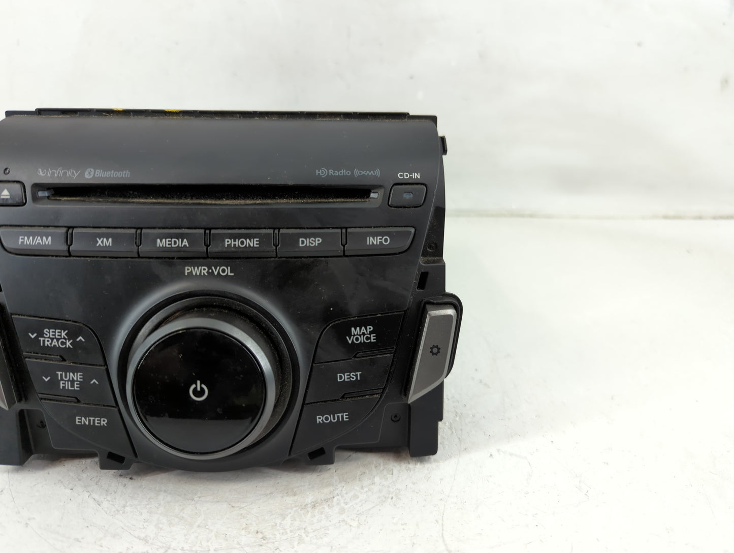 2012-2013 Hyundai Azera Radio AM FM Cd Player Receiver Replacement P/N:96560-3V4014X Fits Fits 2012 2013 OEM Used Auto Parts