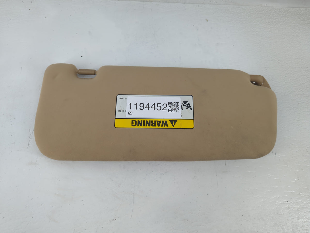 2012-2017 Hyundai Azera Sun Visor Shade Replacement Driver Left Mirror Fits Fits 2012 2013 2014 2015 2016 2017 OEM Used Auto