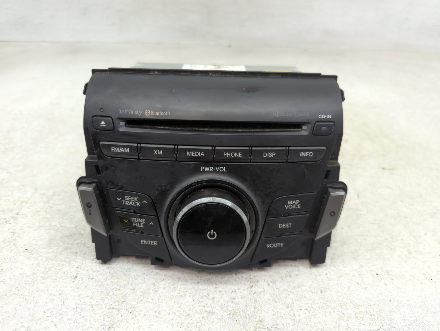 2012-2013 Hyundai Azera Radio AM FM Cd Player Receiver Replacement P/N:96560-3V4014X Fits Fits 2012 2013 OEM Used Auto Parts
