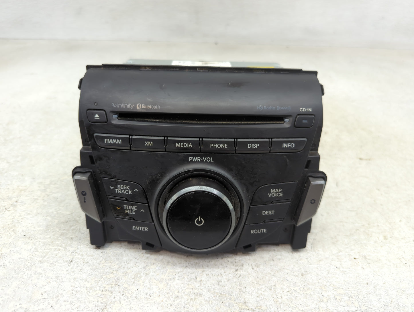 2012-2013 Hyundai Azera Radio AM FM Cd Player Receiver Replacement P/N:96560-3V4014X Fits Fits 2012 2013 OEM Used Auto Parts