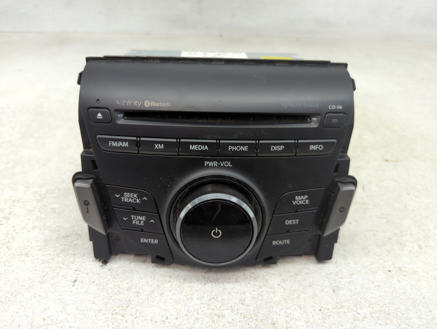 2012-2013 Hyundai Azera Radio AM FM Cd Player Receiver Replacement P/N:96560-3V4014X Fits Fits 2012 2013 OEM Used Auto Parts