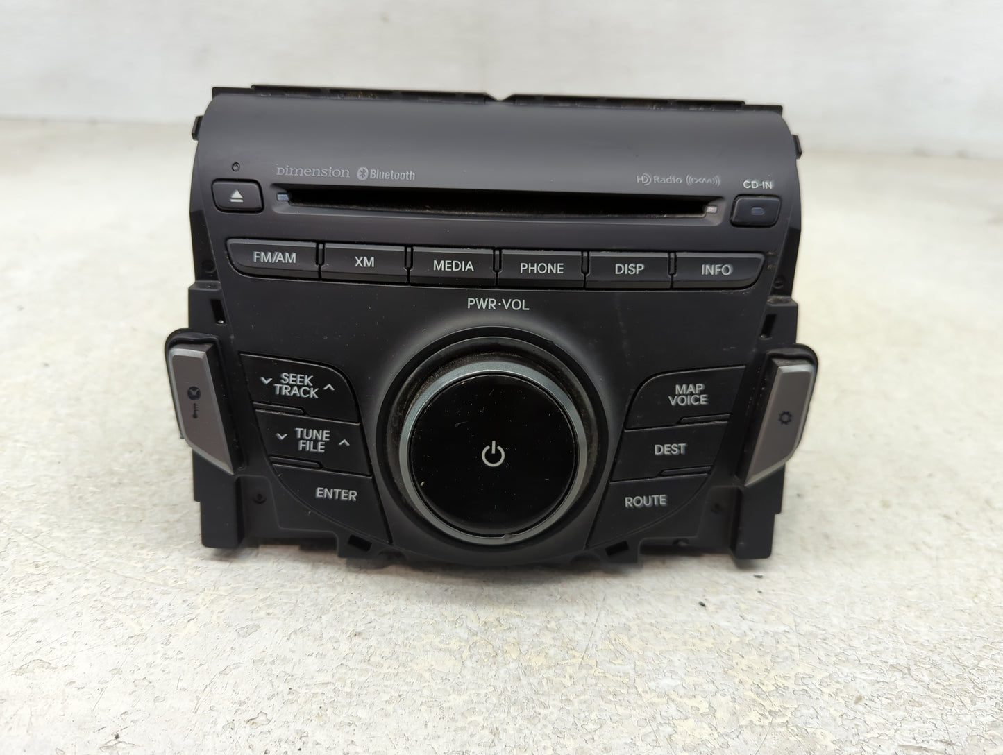 2012-2013 Hyundai Azera Radio AM FM Cd Player Receiver Replacement P/N:96560-3V4514X Fits Fits 2012 2013 OEM Used Auto Parts