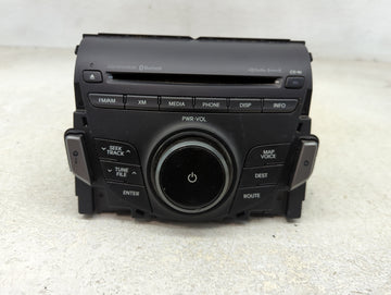 2012-2013 Hyundai Azera Radio AM FM Cd Player Receiver Replacement P/N:96560-3V4514X Fits Fits 2012 2013 OEM Used Auto Parts