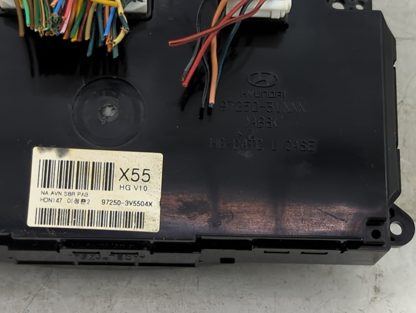 2012-2013 Hyundai Azera Climate Control Module Temperature AC/Heater Replacement P/N:97250-3V550 Fits Fits 2012 2013 OEM Use