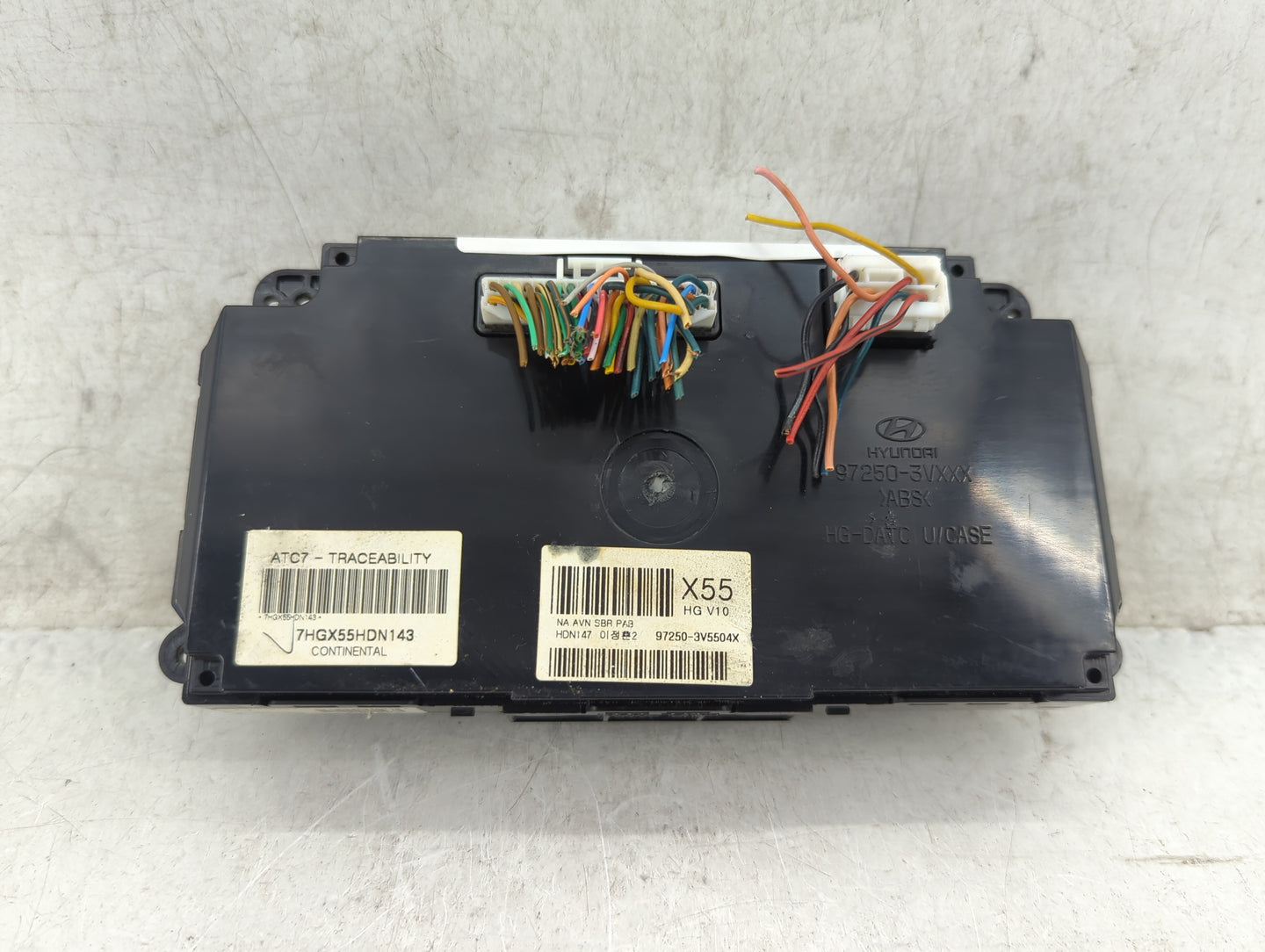 2012-2013 Hyundai Azera Climate Control Module Temperature AC/Heater Replacement P/N:97250-3V550 Fits Fits 2012 2013 OEM Use