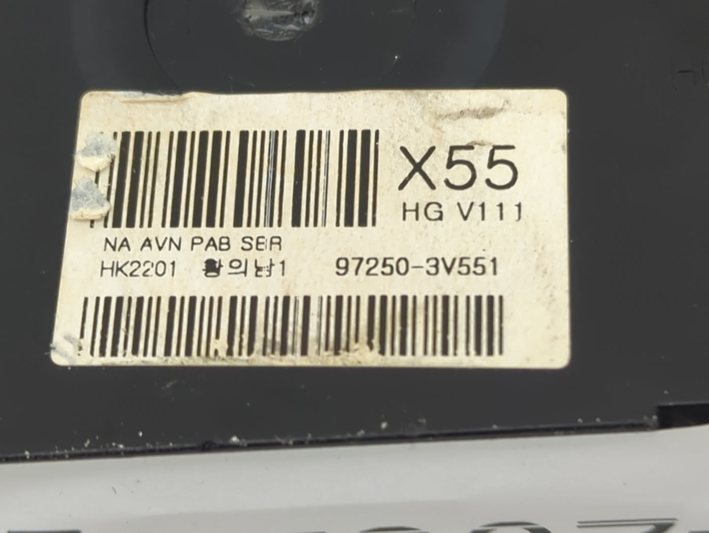 2012-2013 Hyundai Azera Climate Control Module Temperature AC/Heater Replacement P/N:97250-3V551 Fits Fits 2012 2013 OEM Use