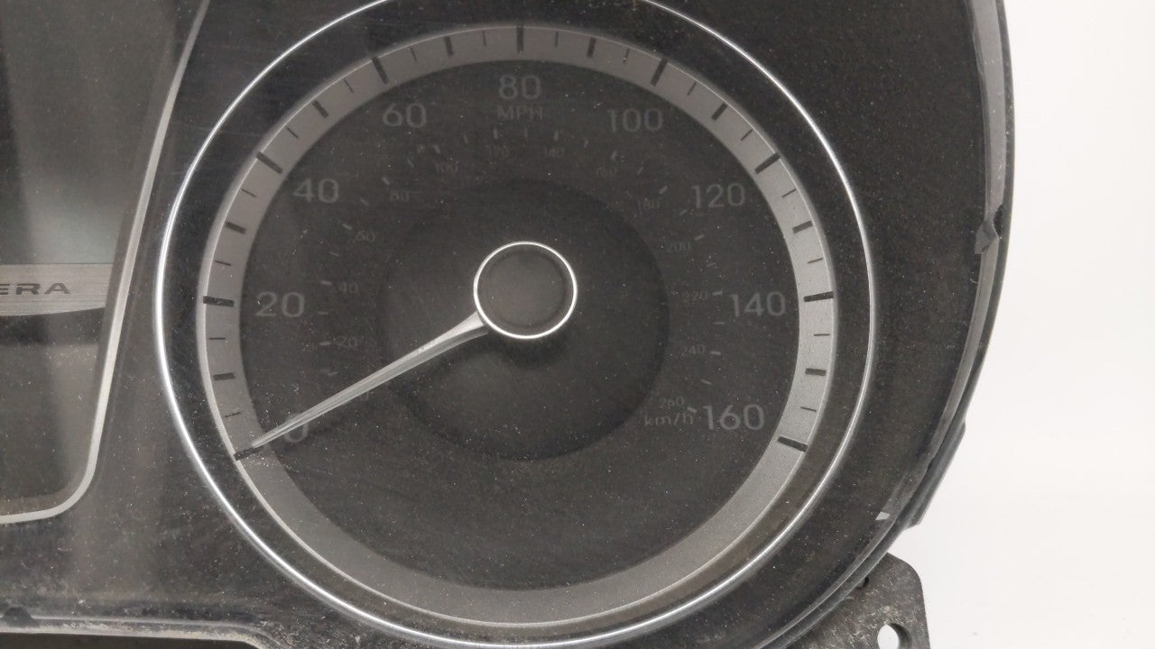 2012-2013 Hyundai Azera Instrument Cluster Speedometer Gauges P/N:94001-3V100 94001-3V100 Miles: Fits Fits 2012 2013 OEM Use