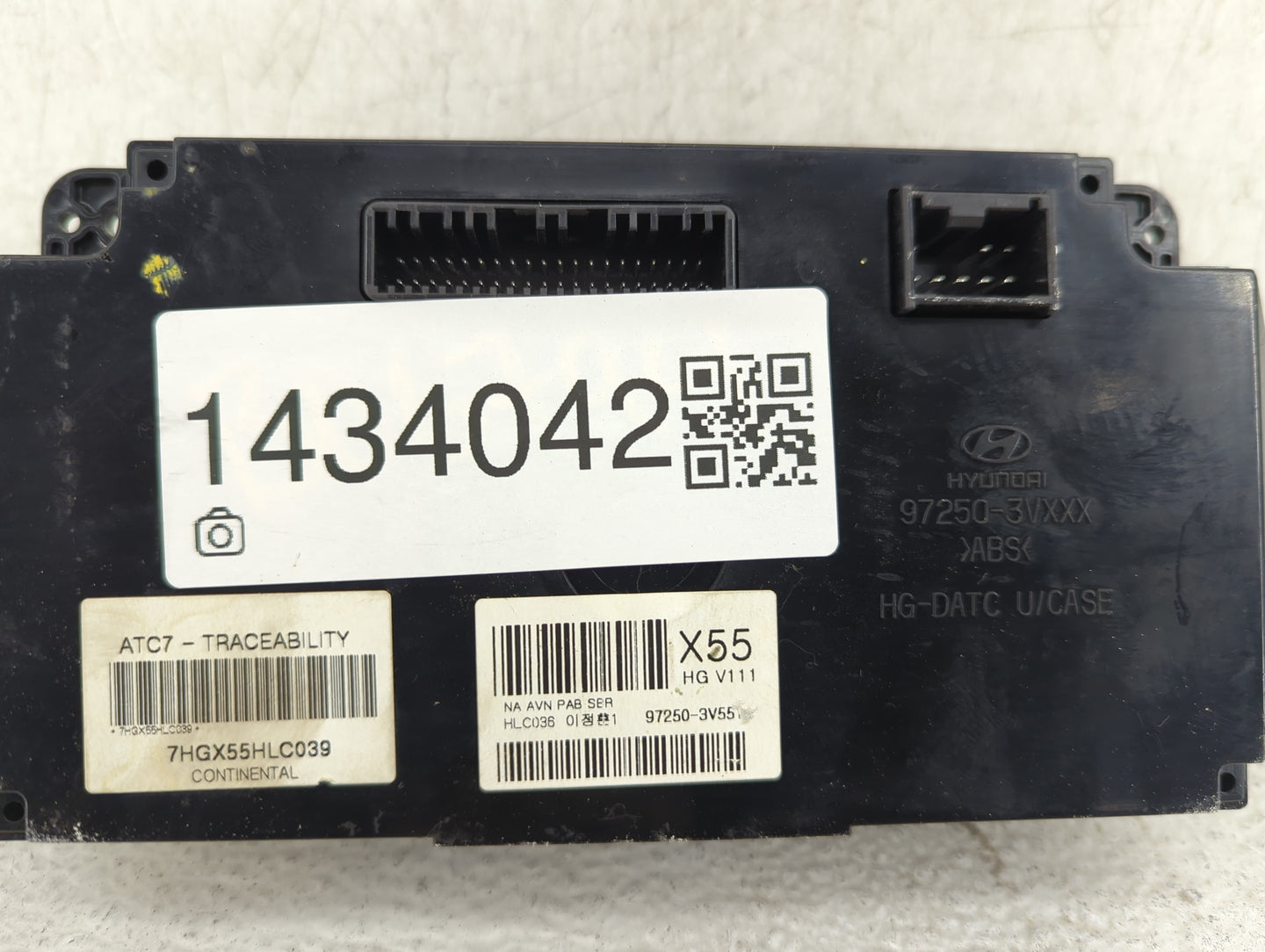 2012-2013 Hyundai Azera Climate Control Module Temperature AC/Heater Replacement P/N:97250-3V550 97250-3VXXX Fits Fits 2012 