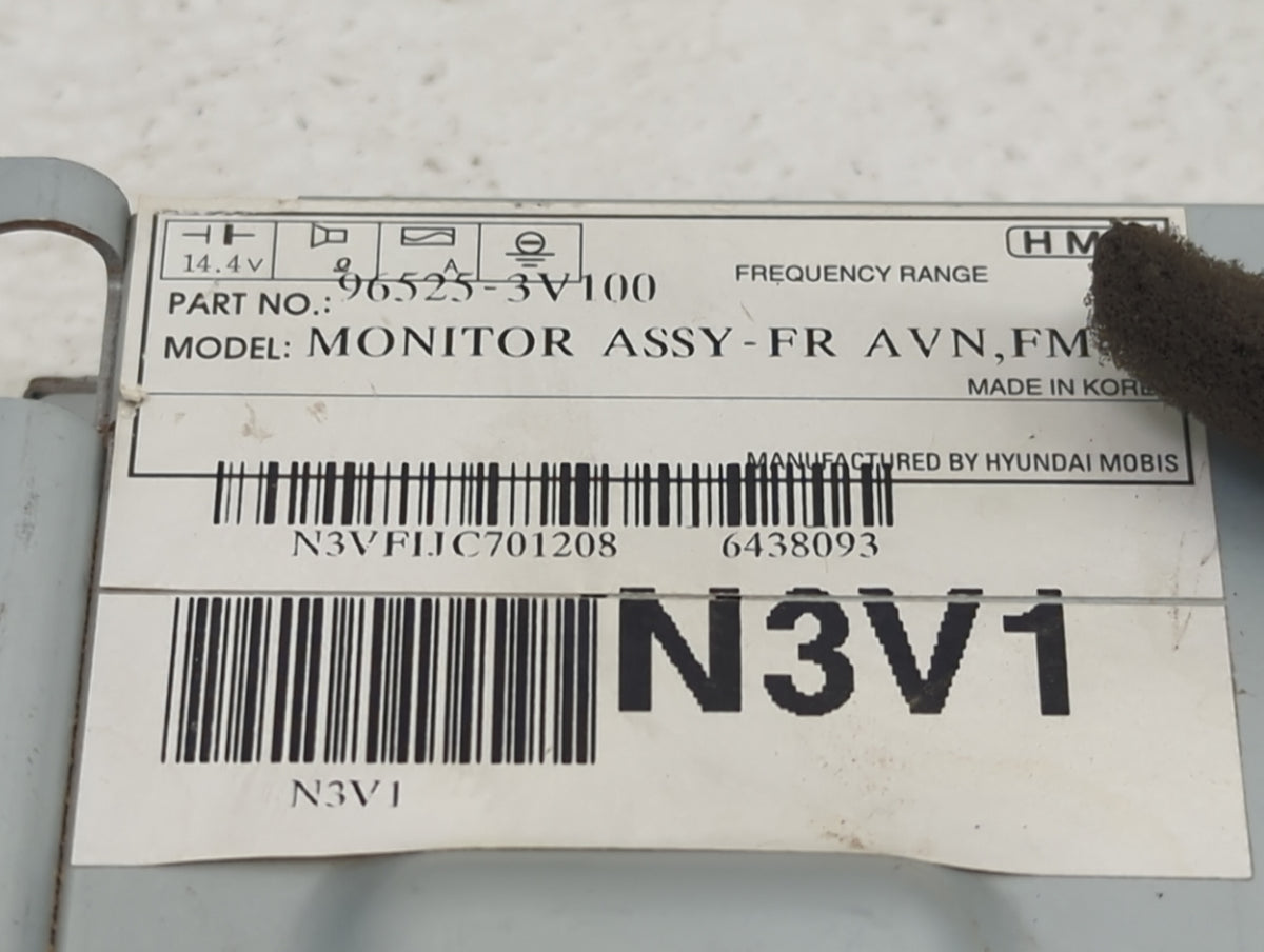 2012-2013 Hyundai Azera Information Radio Display Screen 1437019 - Oemusedautoparts1.com
