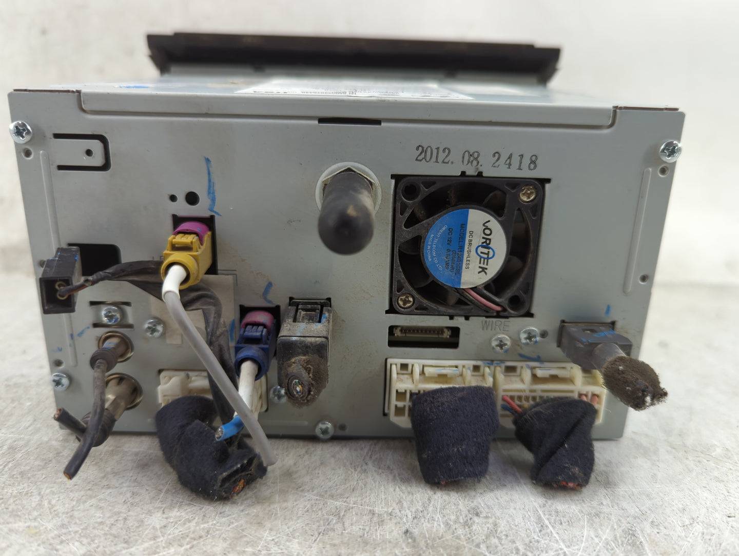 2012-2013 Hyundai Azera Radio AM FM Cd Player Receiver Replacement P/N:96560-3V4014X AN240HGAN4X Fits Fits 2012 2013 OEM Use
