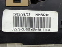 2012-2013 Hyundai Azera Master Power Window Switch Replacement Driver Side Left P/N:93570-3V005 Fits Fits 2012 2013 OEM Used