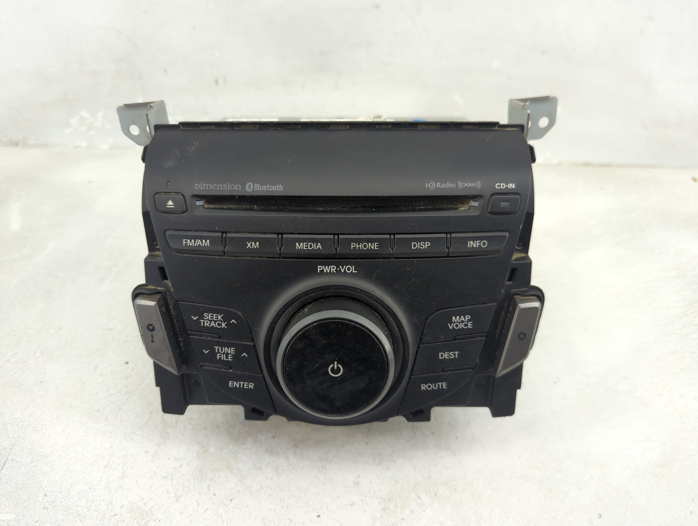 2012-2013 Hyundai Azera Radio AM FM Cd Player Receiver Replacement P/N:96560-3V4514X Fits Fits 2012 2013 OEM Used Auto Parts