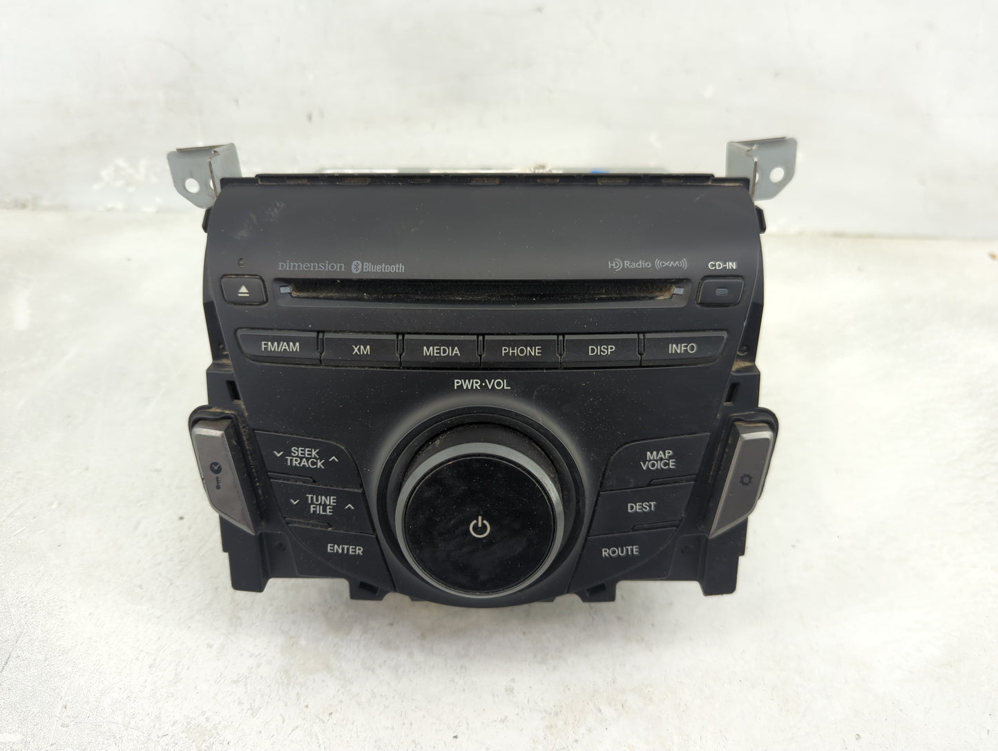 2012-2013 Hyundai Azera Radio AM FM Cd Player Receiver Replacement P/N:96560-3V4514X Fits Fits 2012 2013 OEM Used Auto Parts