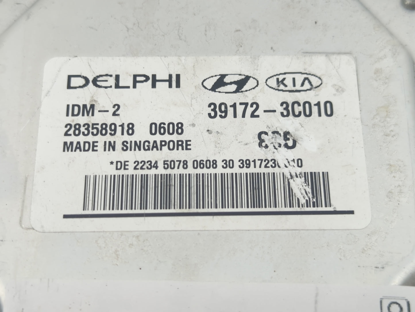 2012-2017 Hyundai Azera PCM Engine Control Computer ECU ECM PCU OEM P/N:39172-3C010 Fits Fits 2012 2013 2014 2015 2016 2017 