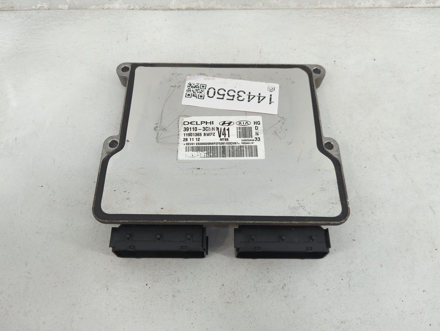 2012-2014 Hyundai Azera PCM Engine Control Computer ECU ECM PCU OEM P/N:39110-3CHN1 11901365 Fits Fits 2012 2013 2014 OEM Us