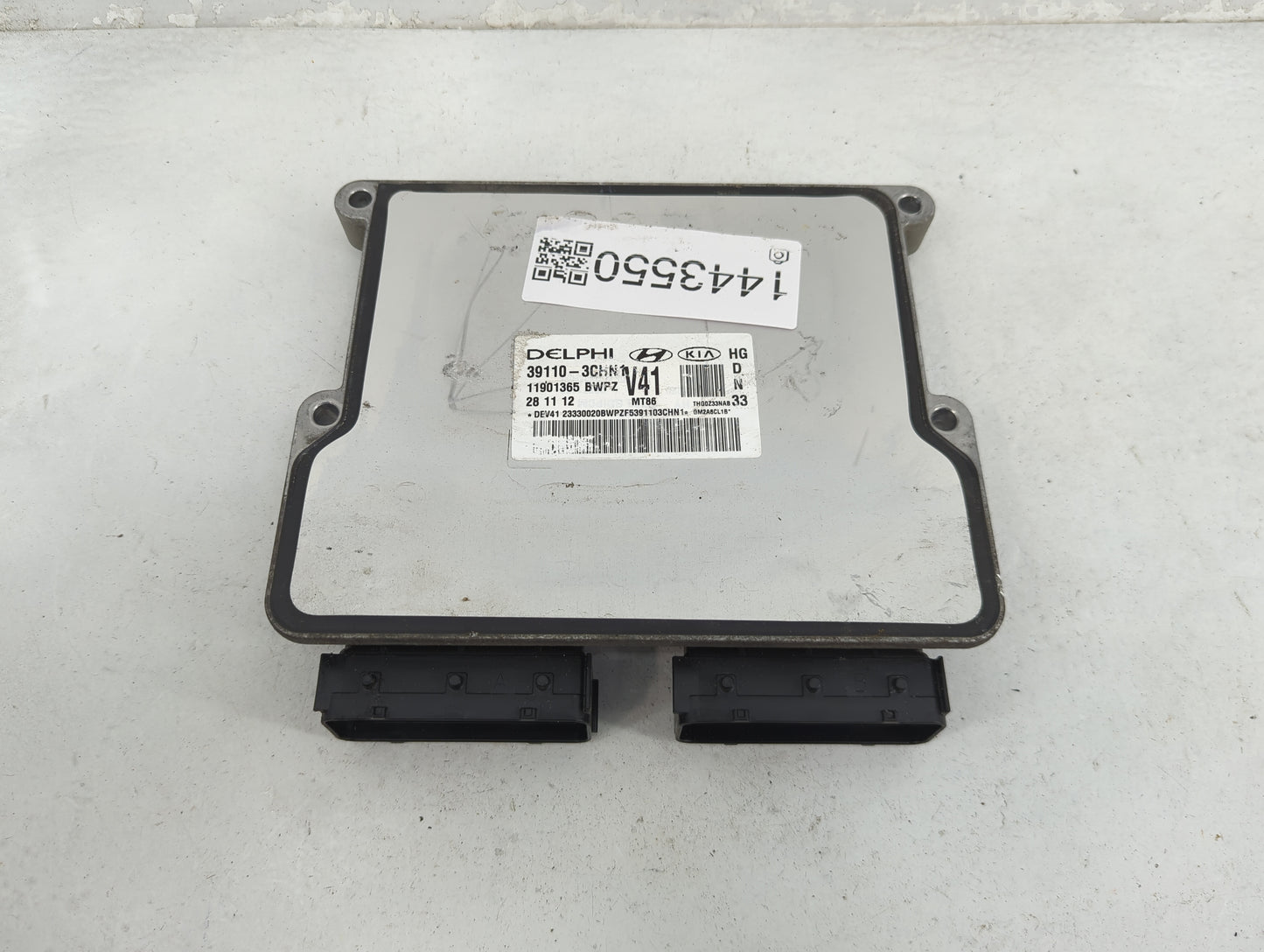 2012-2014 Hyundai Azera PCM Engine Control Computer ECU ECM PCU OEM P/N:39110-3CHN1 11901365 Fits Fits 2012 2013 2014 OEM Us