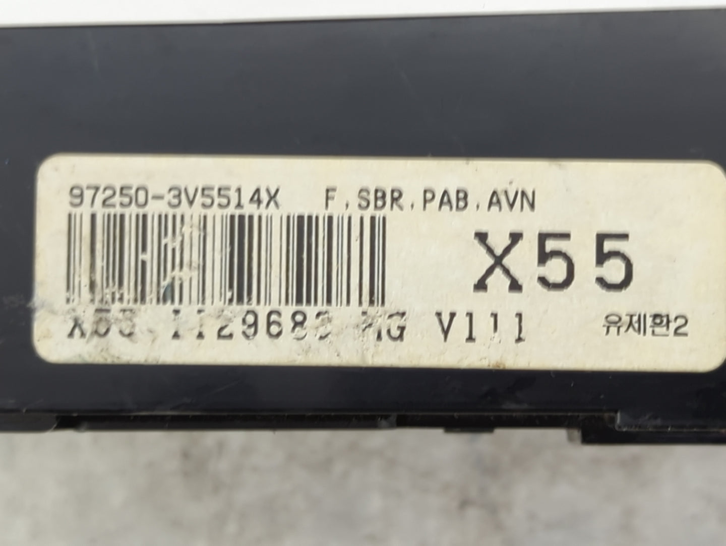 2012-2013 Hyundai Azera Climate Control Module Temperature AC/Heater Replacement P/N:97250-3V5514X 97250-3VXXX Fits Fits 201