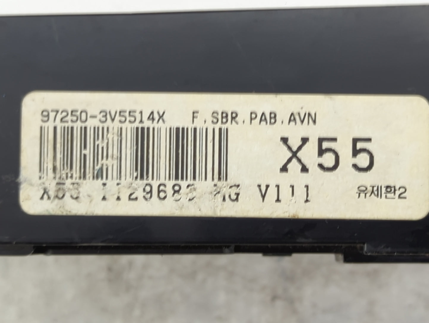 2012-2013 Hyundai Azera Climate Control Module Temperature AC/Heater Replacement P/N:97250-3V5514X 97250-3VXXX Fits Fits 201