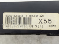 2012-2013 Hyundai Azera Climate Control Module Temperature AC/Heater Replacement P/N:97250-3V5514X 97250-3VXXX Fits Fits 201