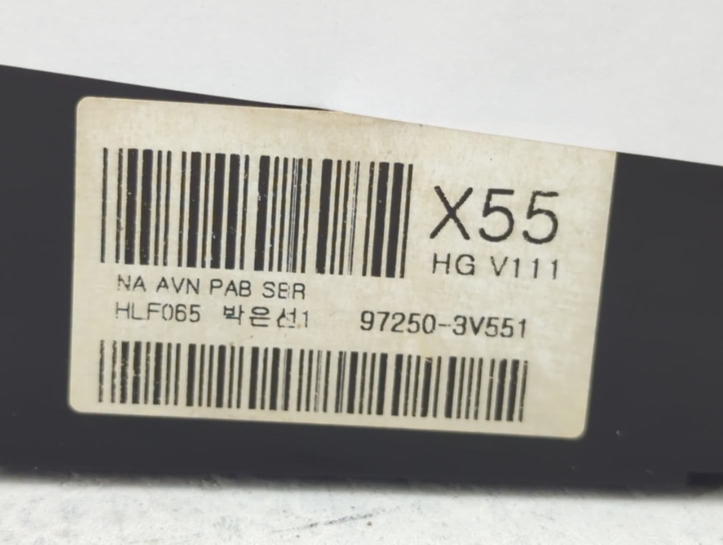 2012-2013 Hyundai Azera Climate Control Module Temperature AC/Heater Replacement P/N:97250-3V551 Fits Fits 2012 2013 OEM Use