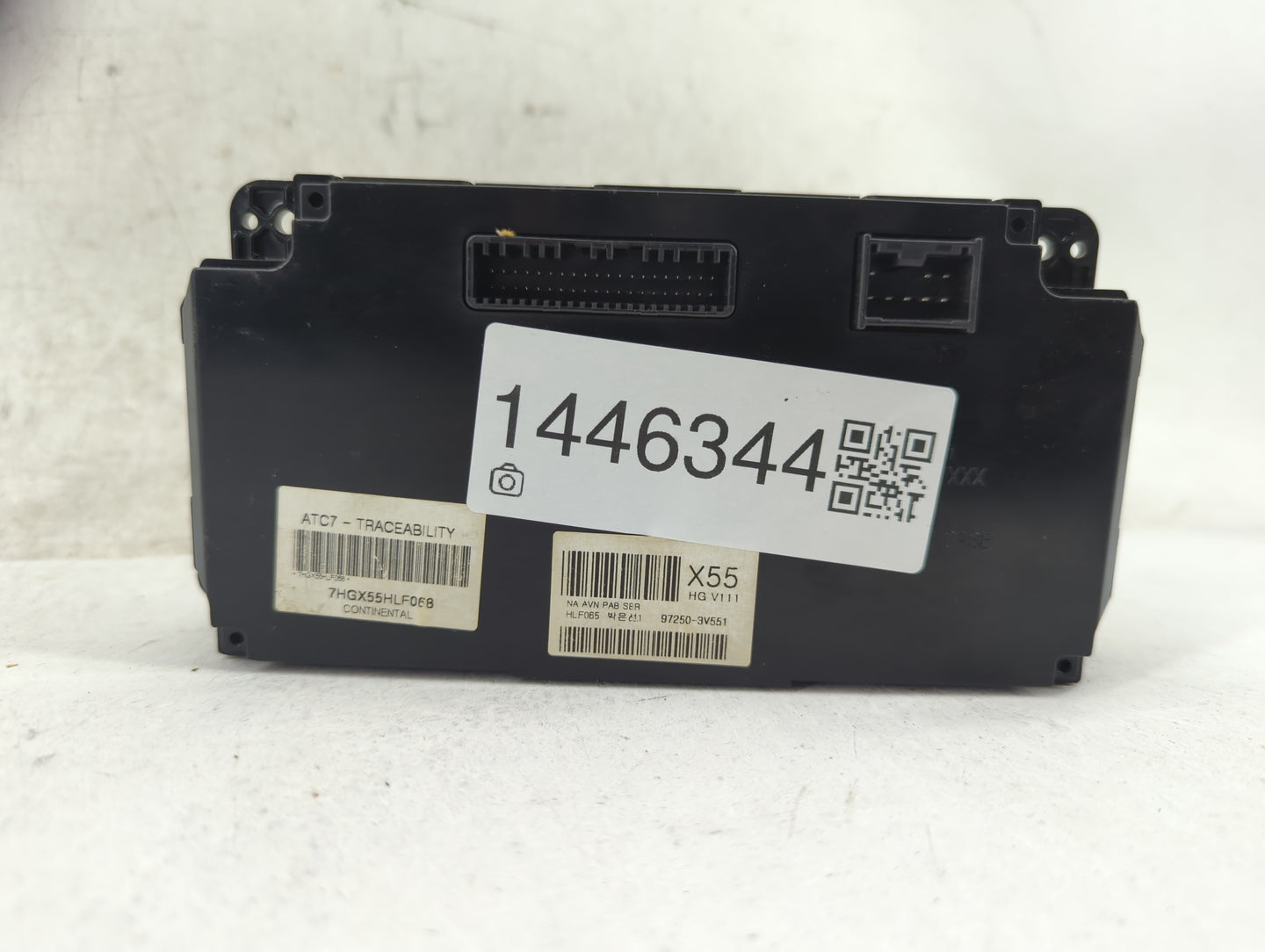 2012-2013 Hyundai Azera Climate Control Module Temperature AC/Heater Replacement P/N:97250-3V551 Fits Fits 2012 2013 OEM Use